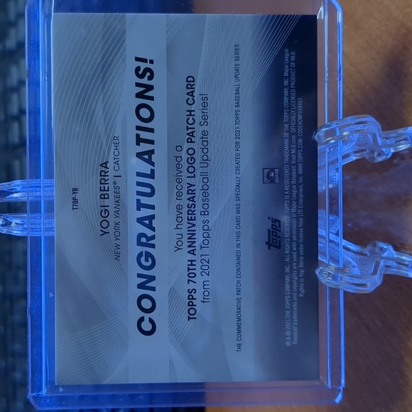 Lot - 2021 Topps 70th Anniversary Logo Patch - Picture 2 of 6